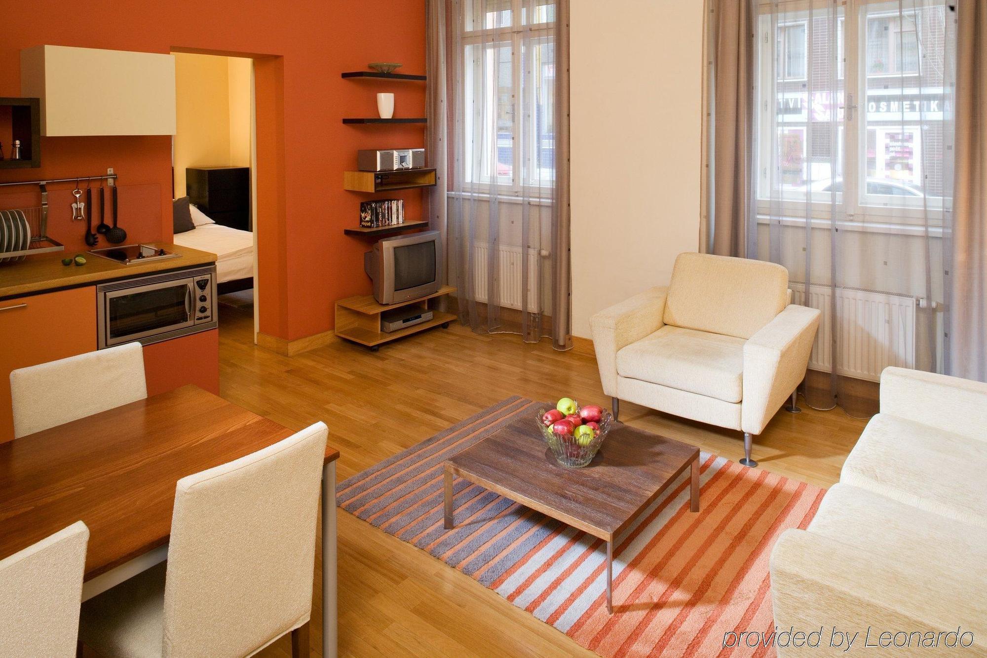 Mamaison Residence Belgicka Praag Kamer foto
